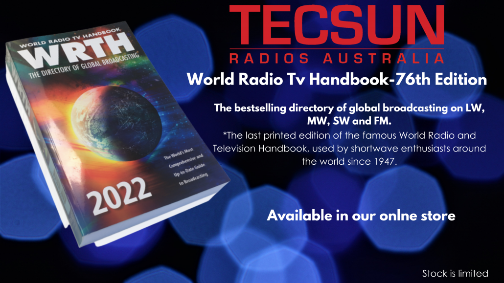 The Famous World Radio TV Handbook76th Edition Tecsun Radios Australia